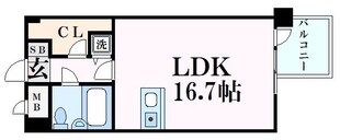 ホープ芦屋の物件間取画像